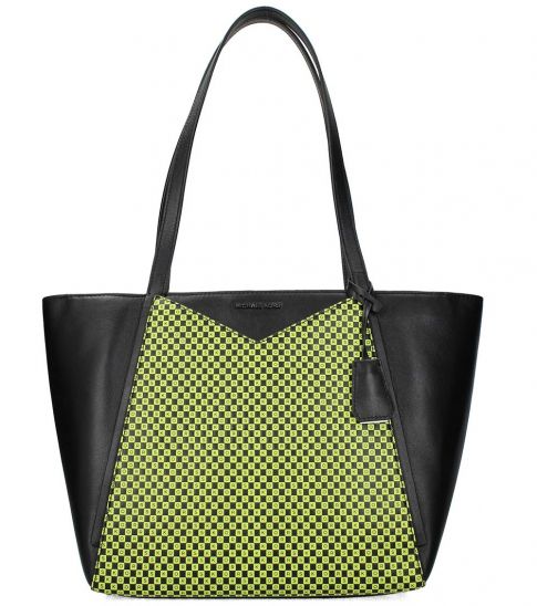 michael kors large tote yellow
