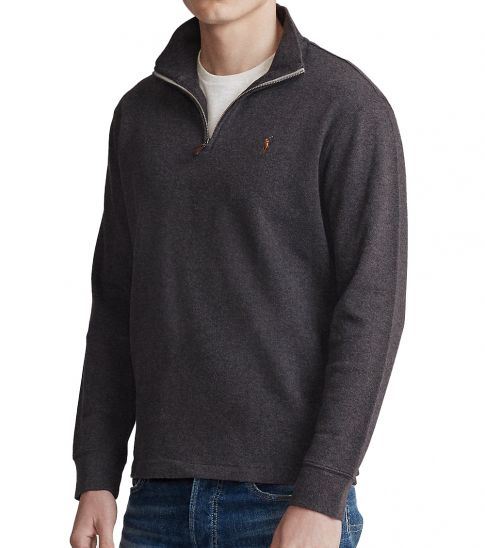 Ralph Lauren Estate-Rib Quarter-Zip Pullover for Men Online India at Darveys.com