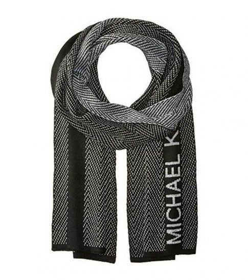 michael kors scarf silver