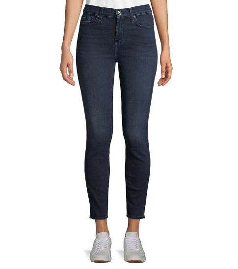 7 For All Mankind Blue Santiago 