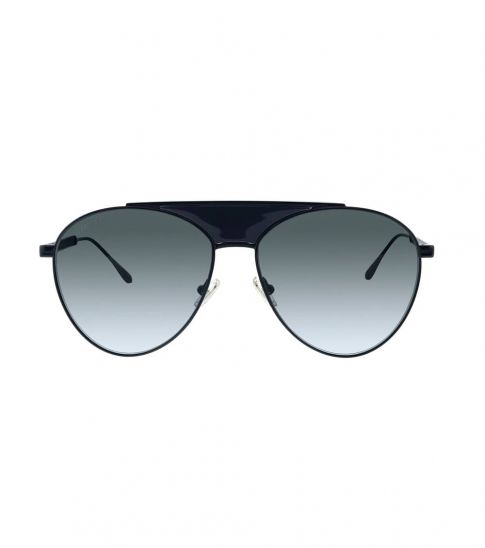 Jimmy Choo Black Aviator Sunglasses