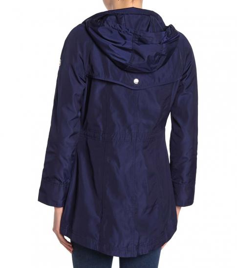 michael kors parka navy