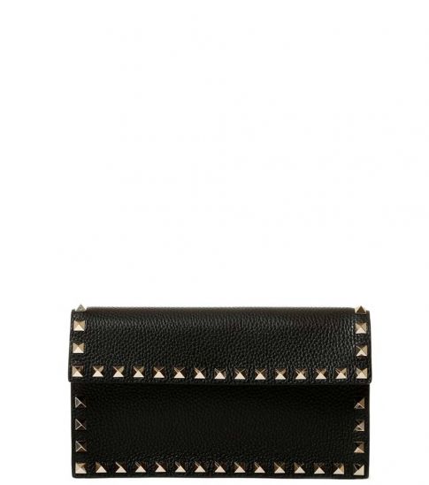 valentino black clutch