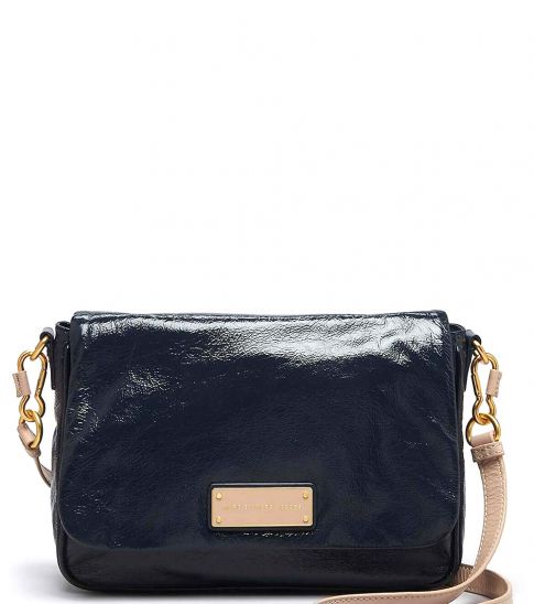 marc jacobs navy blue crossbody bag