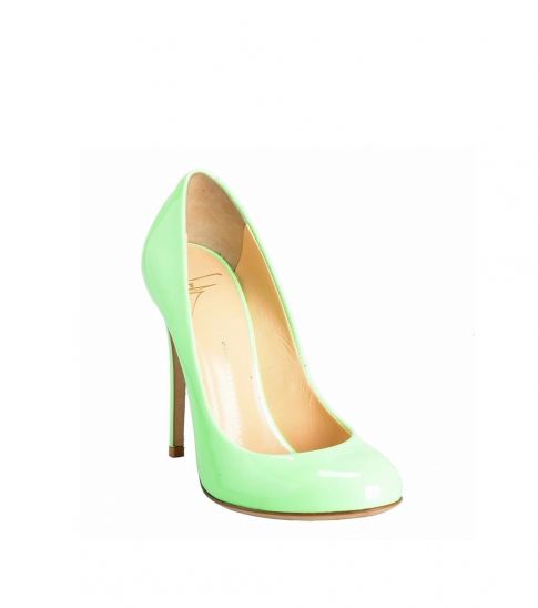 giuseppe zanotti green heels