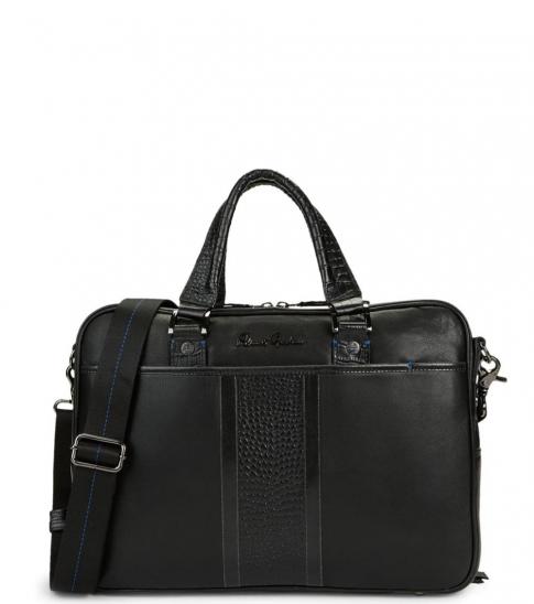 robert graham leather briefcase