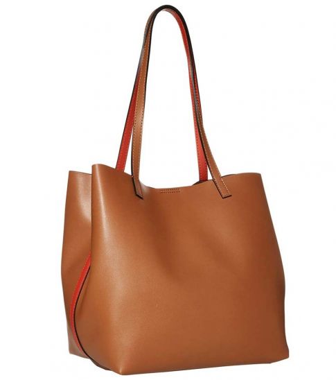 calvin klein brown handbag