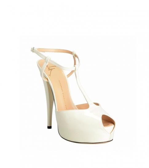 white pumps with strap