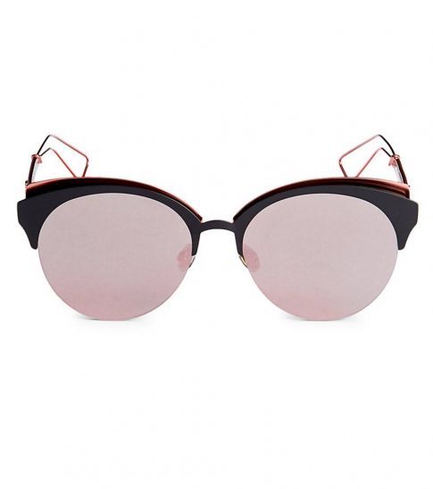 rose gold cat eye sunglasses