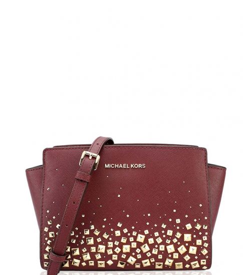 michael kors selma studded large