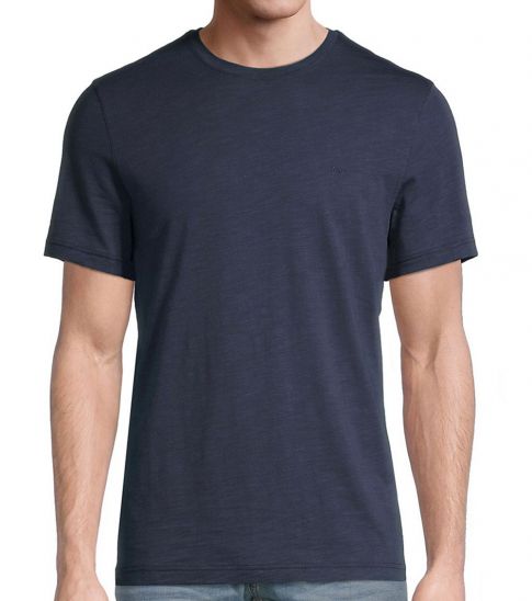 Michael Kors Navy Blue Solid T-Shirt 