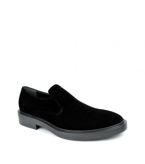 Balenciaga Black Velvet Loafers For Men Online India At Darveys Com