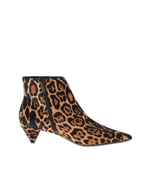 calvin klein leopard boots