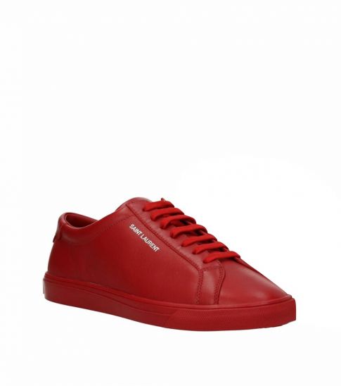 saint laurent red sneakers