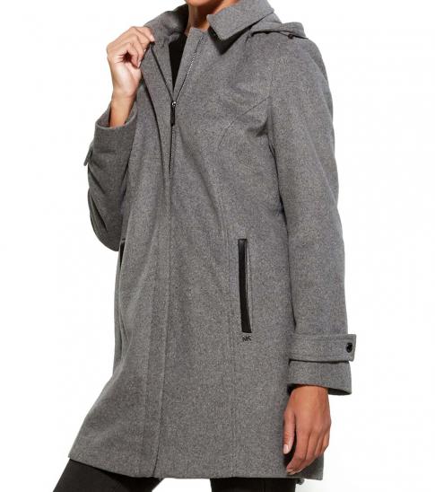 michael kors walker coat