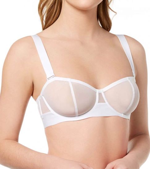 dkny white bra