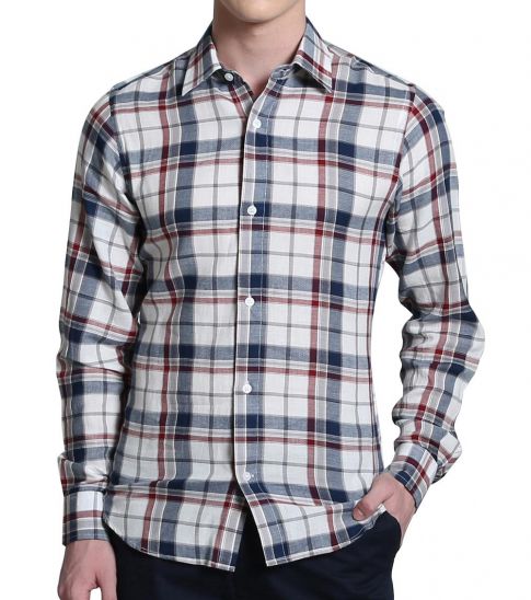 Self Stitch Yarn Dye Check Shirt for 