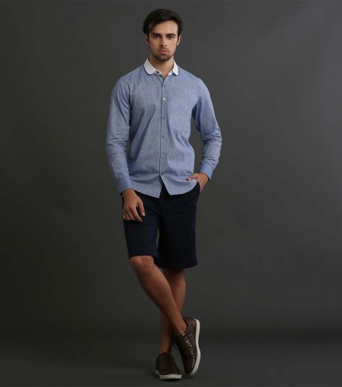 Self Stitch Peter Pan Collar Shirt