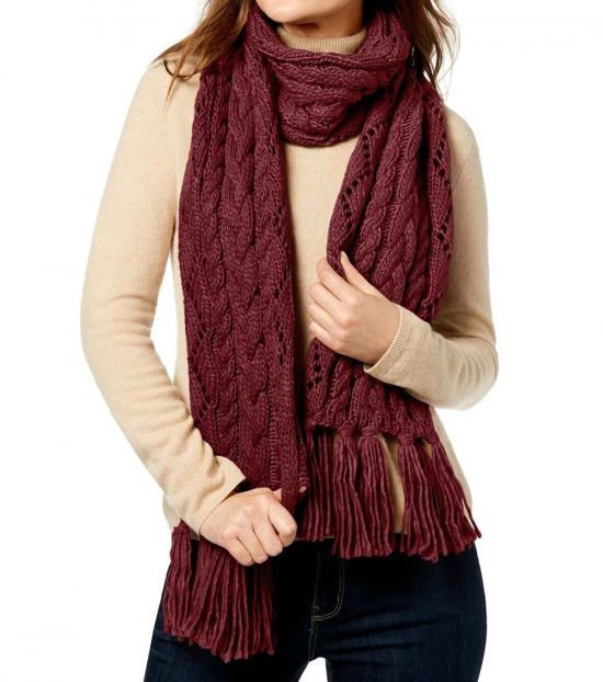 michael kors scarf red