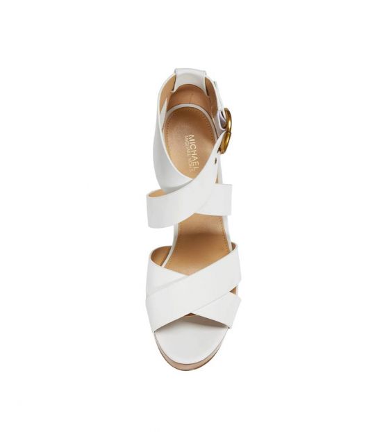 michael kors leia platform sandals