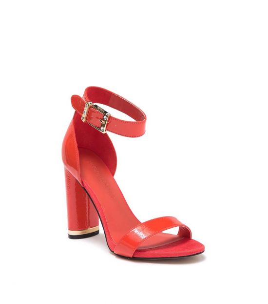 Karl Lagerfeld Fiery Orange Ceris Ankle 