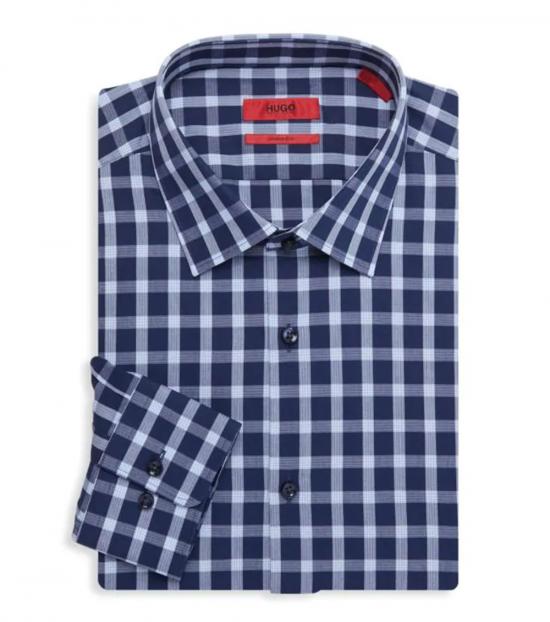 boss sharp fit dress shirt