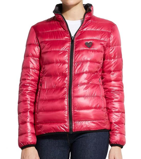 love moschino puffer jacket women's