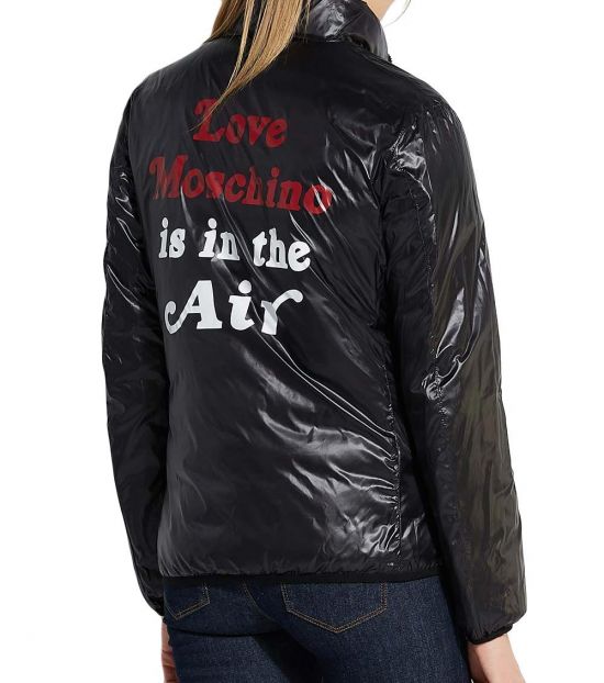 love moschino puffer jacket women's