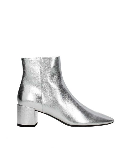 chelsea boots silver