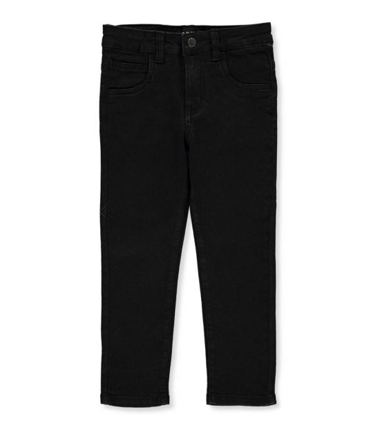 DKNY Little Girls Black Stretch Skinny Jeans