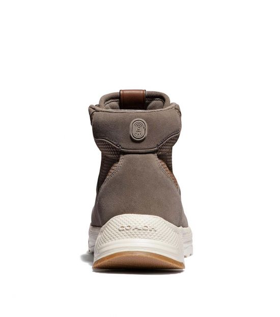 grey coach boots