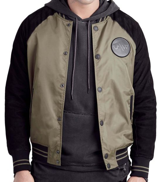 true religion suede jacket