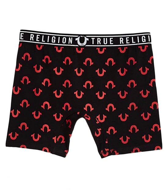 True Religion Black Logo Boxer Brief Underwear for Men Online India at ...