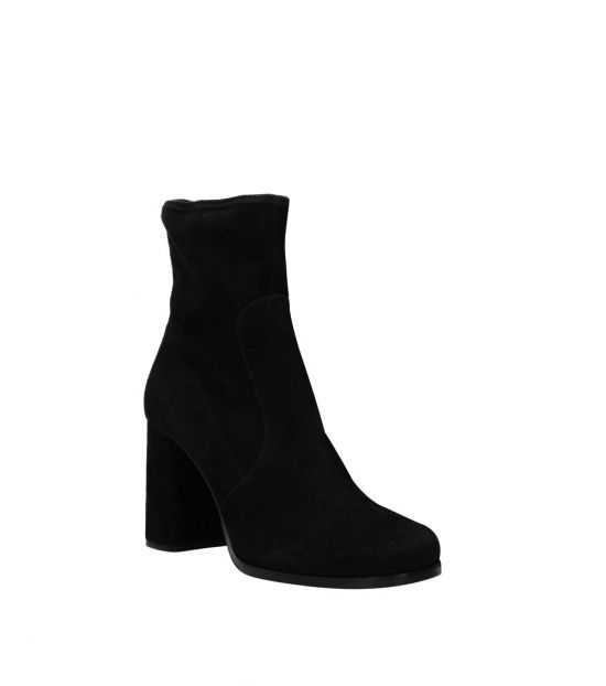 prada black suede ankle boots