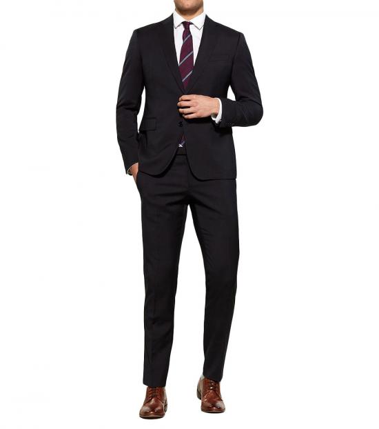 armani navy suit