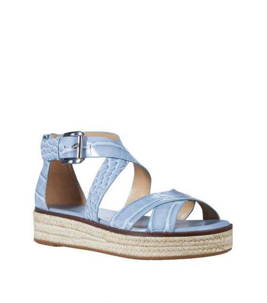 michael kors darby sandal white