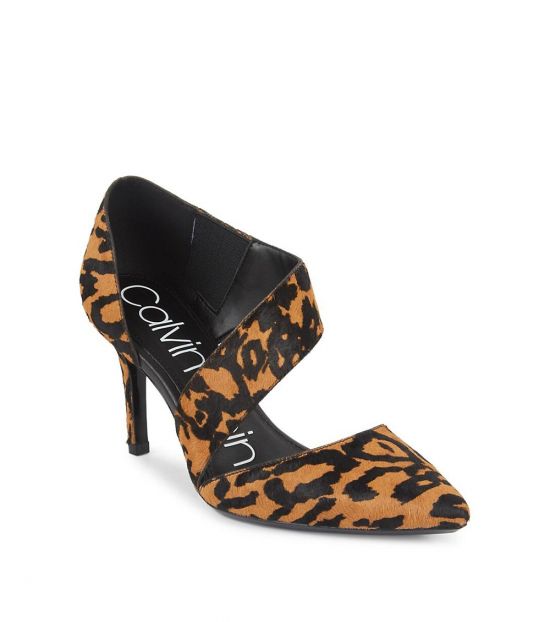 calvin klein leopard sneakers