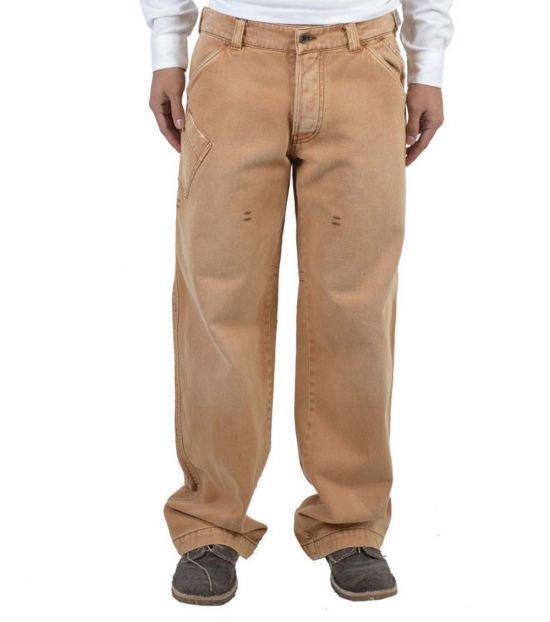 Armani Jeans Brown Carpenter Relaxed Jeans
