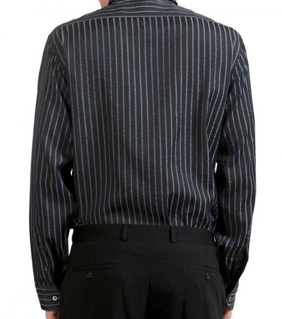 Armani Collezioni Multicolor Striped Casual Shirt