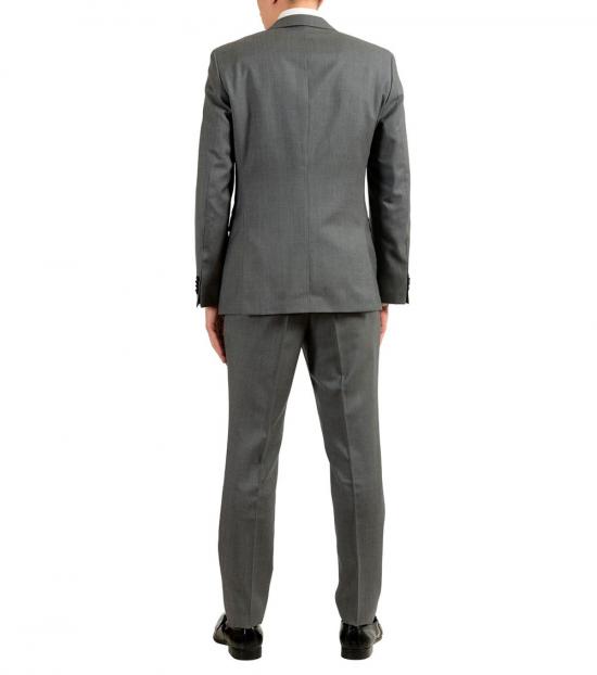 Hugo Boss Grey Wool Two Button Suit