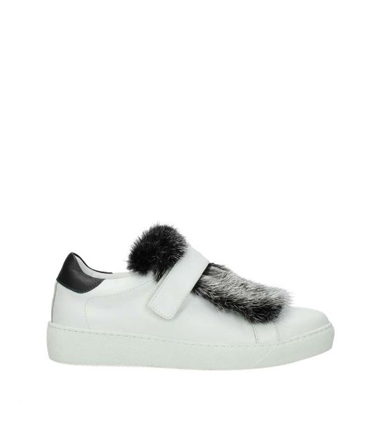 moncler sneakers with fur