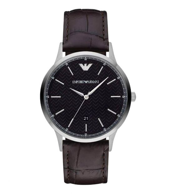 armani brown watch