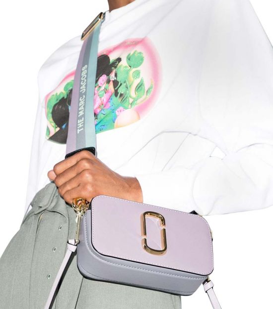 marc jacobs lilac snapshot bag