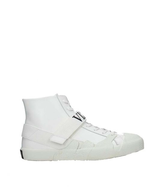 white high top sneakers