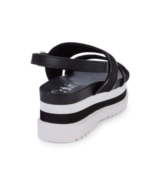 calvin klein platform sandals
