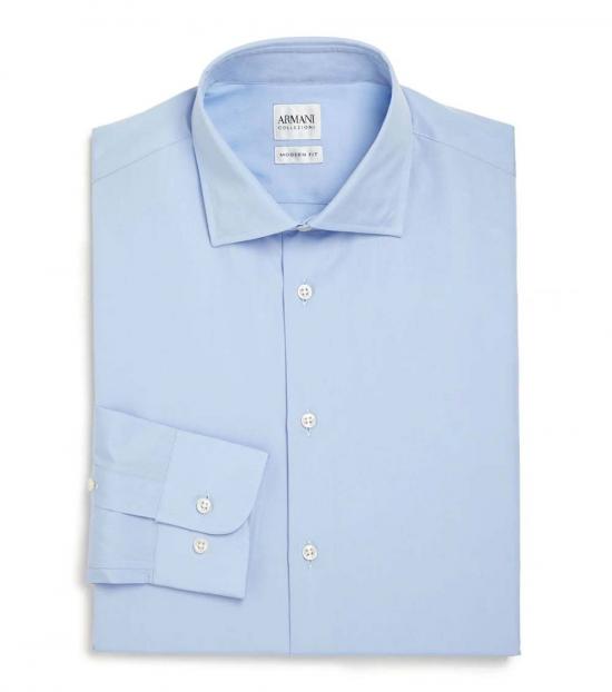 armani collezioni modern fit dress shirt