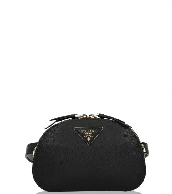 prada logo belt bag
