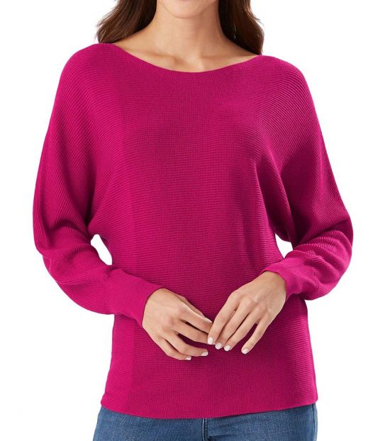 Tommy Bahama Dark Pink Bonita Boatneck Dolman Sweater for Women Online ...
