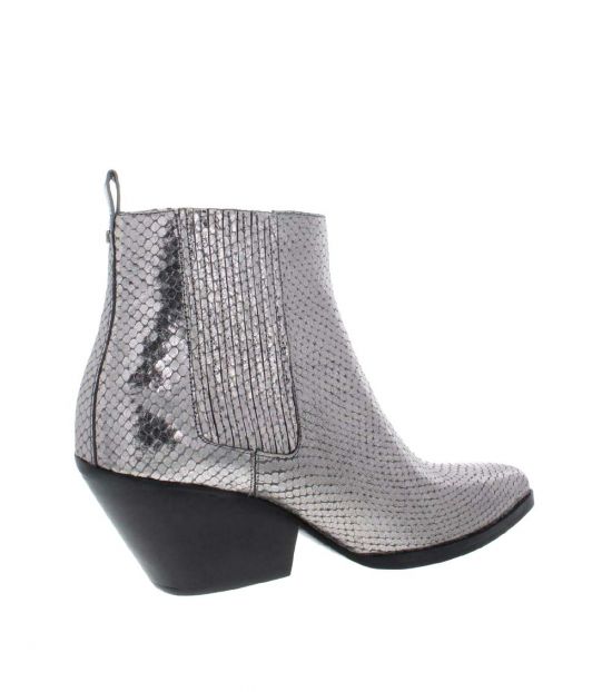 michael kors silver booties