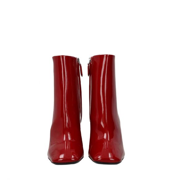 Prada Red Patent Leather Ankle Boots For Women Online India At Darveys Com